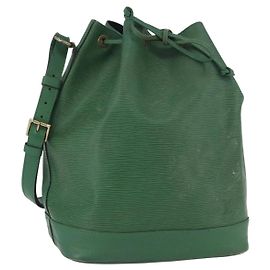 LOUIS VUITTON Borsa a Spalla Epi Noe Verde M44004 LV Auth LNZ152