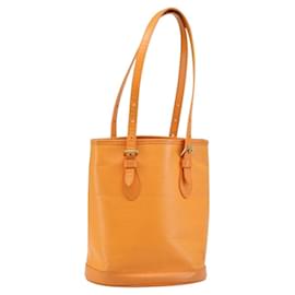 LOUIS VUITTON Borsa a Spalla Epi Bucket PM Arancione Mandarino M5899H LV Auth ep13679 - Louis Vuitton
