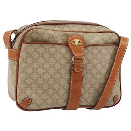 Céline Borsa a Spalla in Tela Macadam PVC Auth ARZ061A di CELINE