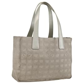 CHANEL Nuova Borsa da Viaggio in Nylon Beige CC Auth BA11252
