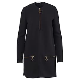 Abito Shift in Crepe con Zip Céline Phoebe Philo
