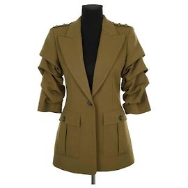 Michael Kors Khakifarbener Blazer