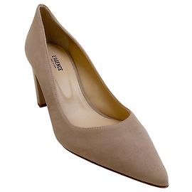 L'Agence Cashew Suede Gilles Tacones