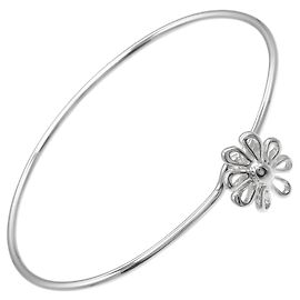 Tiffany & Co Pulsera de Plata 925 Flor Margarita Tiffany&Co.