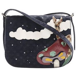 Schultertasche Musette Monogram Satin×Harako Louis Vuitton