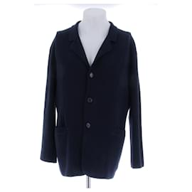 Yohji Yamamoto Marine Strickjacke