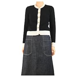Schwarze Kaschmir-Cardigan - Größe S - Autre Marque