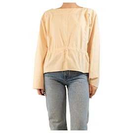 Top de manga larga crema - talla UK 10 - Lemaire