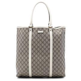 Tote Vertical Joy GG Supreme Beige di Gucci