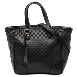 Borsa Bree piccola in microguccissima nera di Gucci