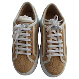 Sneakers Gucci Tennis 1977 in suede GG