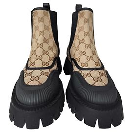 Botas Chelsea Gucci GG Supreme
