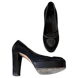 Décolleté Gucci in pelle nera