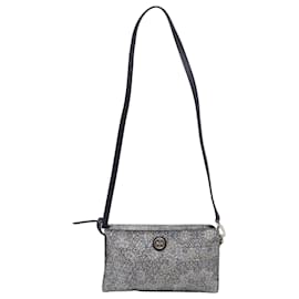 Tory Burch Umhängetasche mit Blumenmuster aus mehrfarbigem beschichtetem Canvas