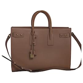 Saint Laurent Sac de Jour Large Beige in Pelle