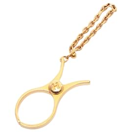Charm de bolso Hermès Philou en oro