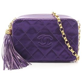 Borsa a Spalla in Tessuto Matelassé Chanel