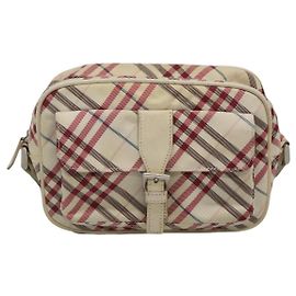 Burberry Nova Check Etichetta Blu Nylon