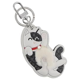 LOUIS VUITTON Monogram LV Cat Charm M01475 LV Auth ARZ470SAM - Louis Vuitton
