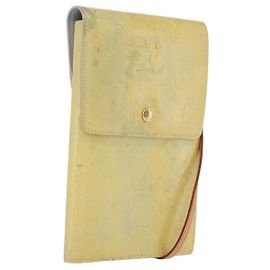 Portafoglio Walker Monogram Vernis LOUIS VUITTON Grigio M91031 LV Auth fm5209