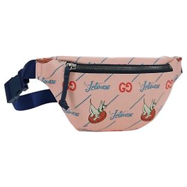 Borsa a corpo in PVC rosa della collaborazione GG Supreme Jetsons di GUCCI 502095 Auth BA11289V