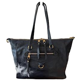 Louis Vuitton Borsa Tote Lumineuse PM Nera Empreinte
