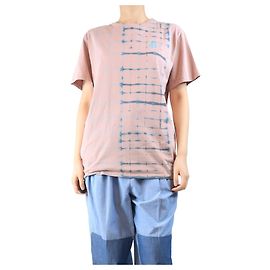 Loewe Camiseta tie-dye rosa polvoriento - tamaño L