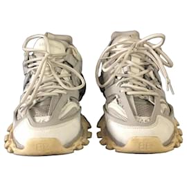 Balenciaga Zero Sneakers in Beige Polyethylene Plastic ref