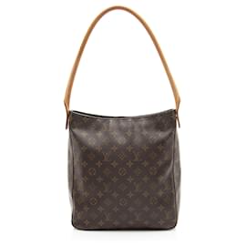 Borsa a spalla Looping GM in tela monogramma vintage Louis Vuitton