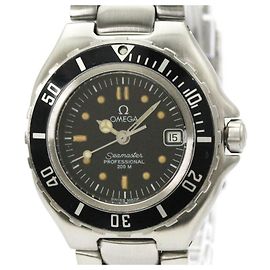 Damenarmbanduhr Omega Seamaster Professional 200M Stahl Quarz