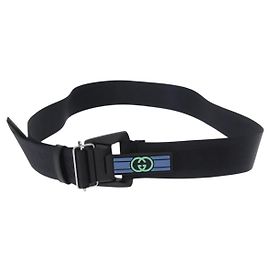 Cintura GUCCI in nylon nero 778889 Auth BA11346V