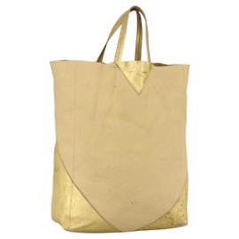 Céline Borsa Tote in Pelle Dorata Autentica 173800
