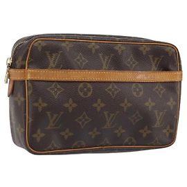 LOUIS VUITTON Clutch Compiegne 23 M51847 Auth LV bs33796