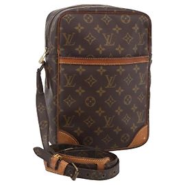 LOUIS VUITTON Monogram Danube MM Schultertasche M45264 LV Auth th6623