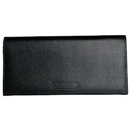 Vintage Givenchy Leather ID Holder Black