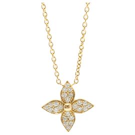 Collana in diamante Louis Vuitton Pendente Stella Fiore
