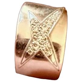 Mauboussin Weißgold Sternring mit Diamanten Größe 52