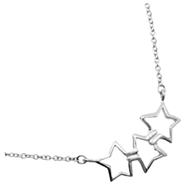 Tiffany & Co Collana Tiffany Triple Star in argento 925