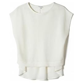 Bongenie Grieder Stricktop Leinen und Seide M - Autre Marque