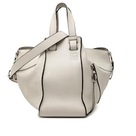 LOEWE Piccola Borsa Hammock in Pelle Bianca - Loewe