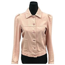 Autre Marque Giacca di Jeans Rosa Naf Naf