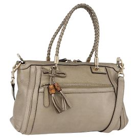 Borsa a mano GUCCI in pelle 2 vie tono oro 282300 Auth ka2918