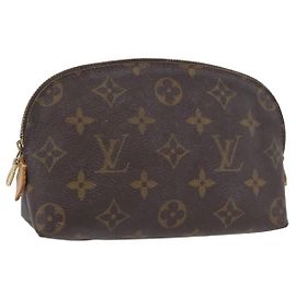 LOUIS VUITTON Monogramm Kosmetiktäschchen PM Pouch M43998 LV Auth BA11013