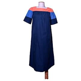 Vestido Céline de algodón multicolor
