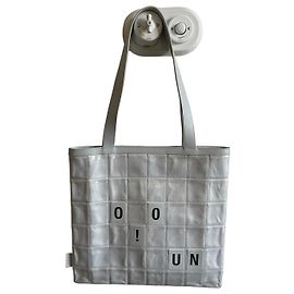 United Nude Bulletin Tote Tasche Grau Leder