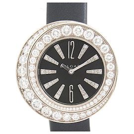 Bulgari Relógio de quartzo Bvlgari mostrador preto VIA DEI CONDOTTI CDW35C6GD2L/VDC