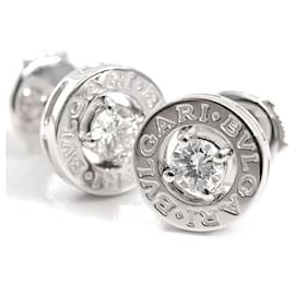 Orecchini Bvlgari Bvlgari 1P in diamante in oro bianco 18K - Bulgari
