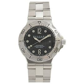Bulgari Bvlgari Diagono Professional Taucheruhr aus Edelstahl DP42SSD