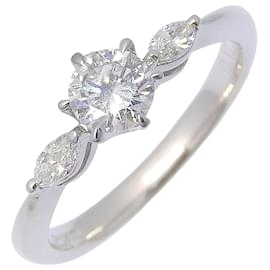 Anillo de diamante en platino Pt900 - Autre Marque