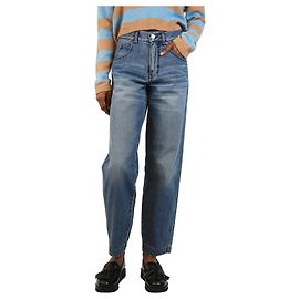 Victoria Beckham Blaue Mittelwaschjeans - Größe UK 6